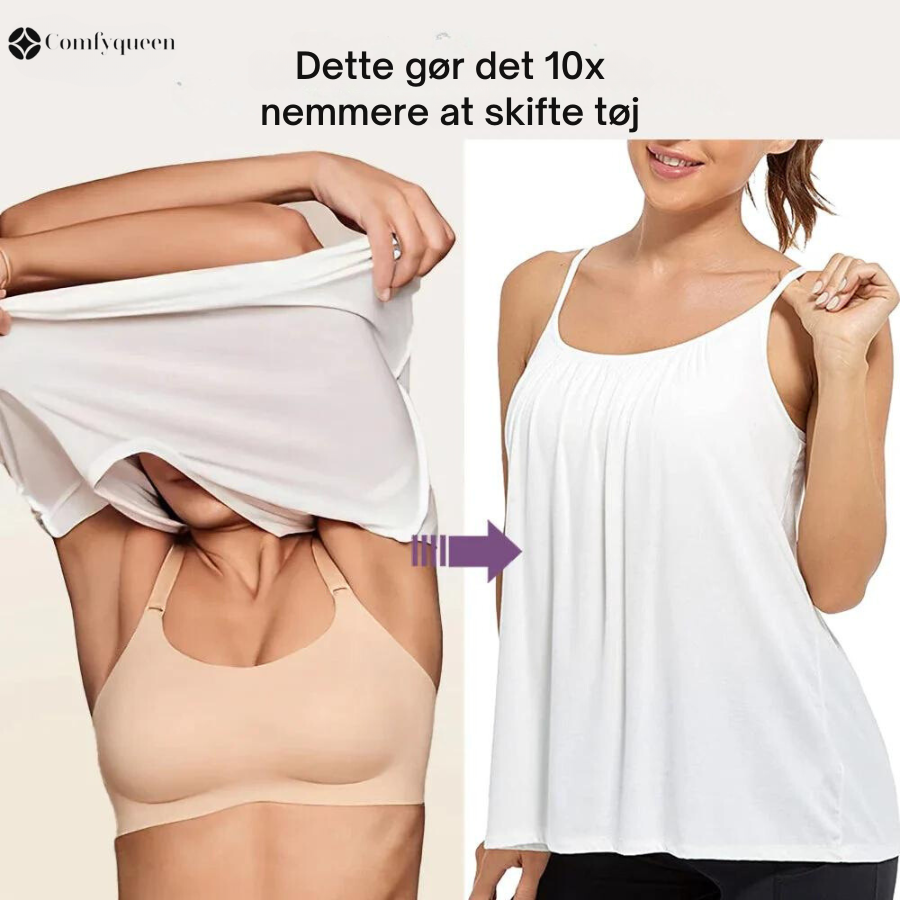 Comfy top - Indbygget Bh