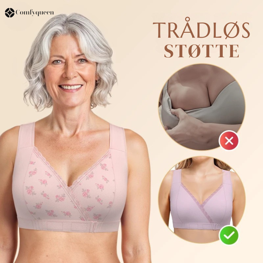Fiona – Komfortabel BH med frontlukning – 1+1 Gratis!