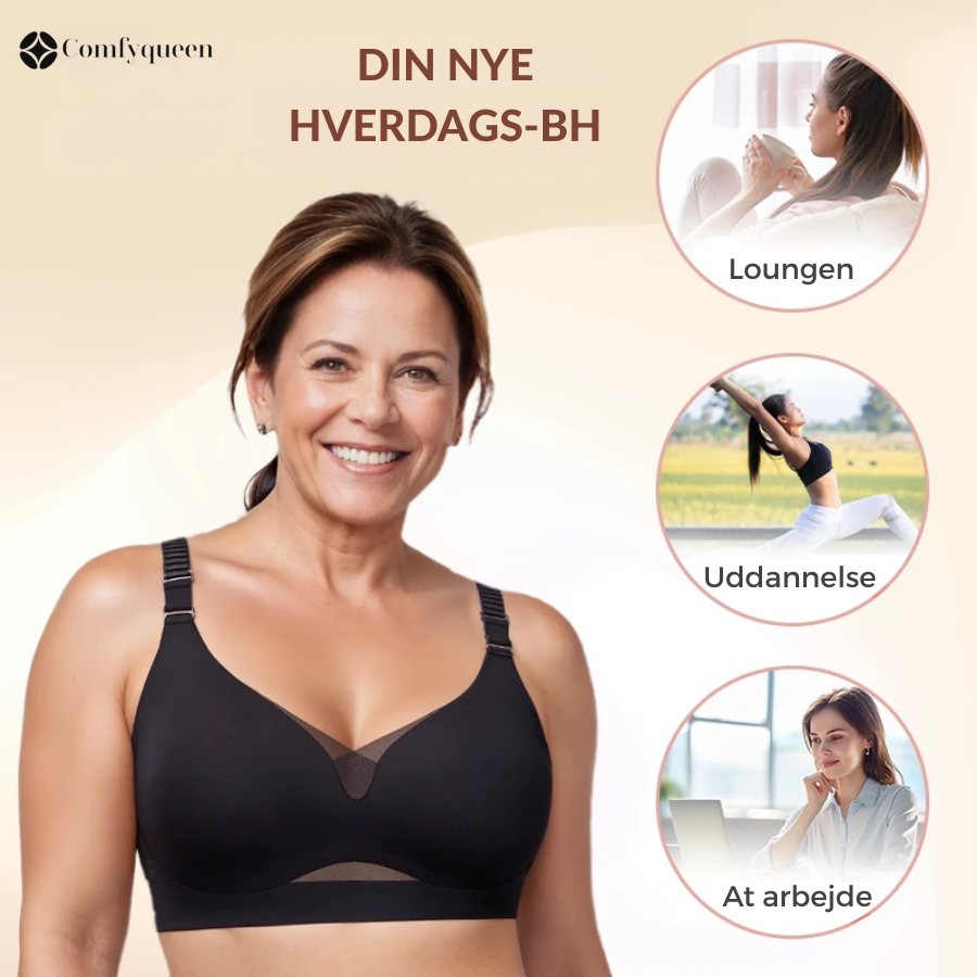 QueenShape - Ultra Komfortabel Løfte-BH – 1+1 Gratis!