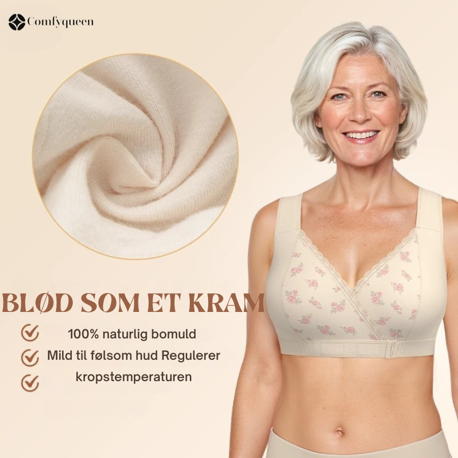 Fiona – Komfortabel BH med frontlukning – 1+1 Gratis!
