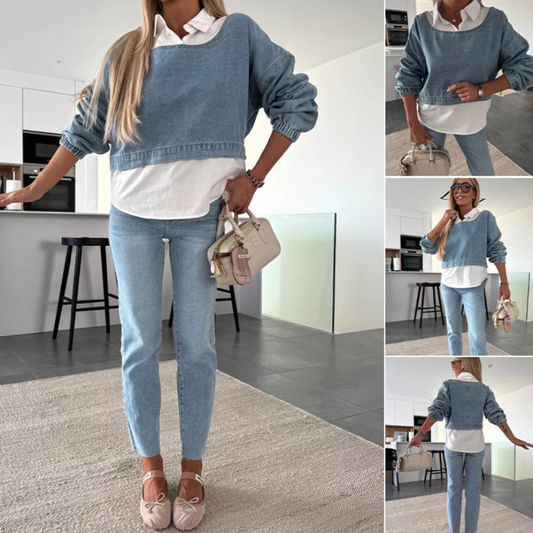 Chloé – Moderne Denim Sæt