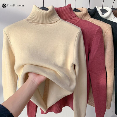 Comfy Elegance - Varm Rullekrave Sweater